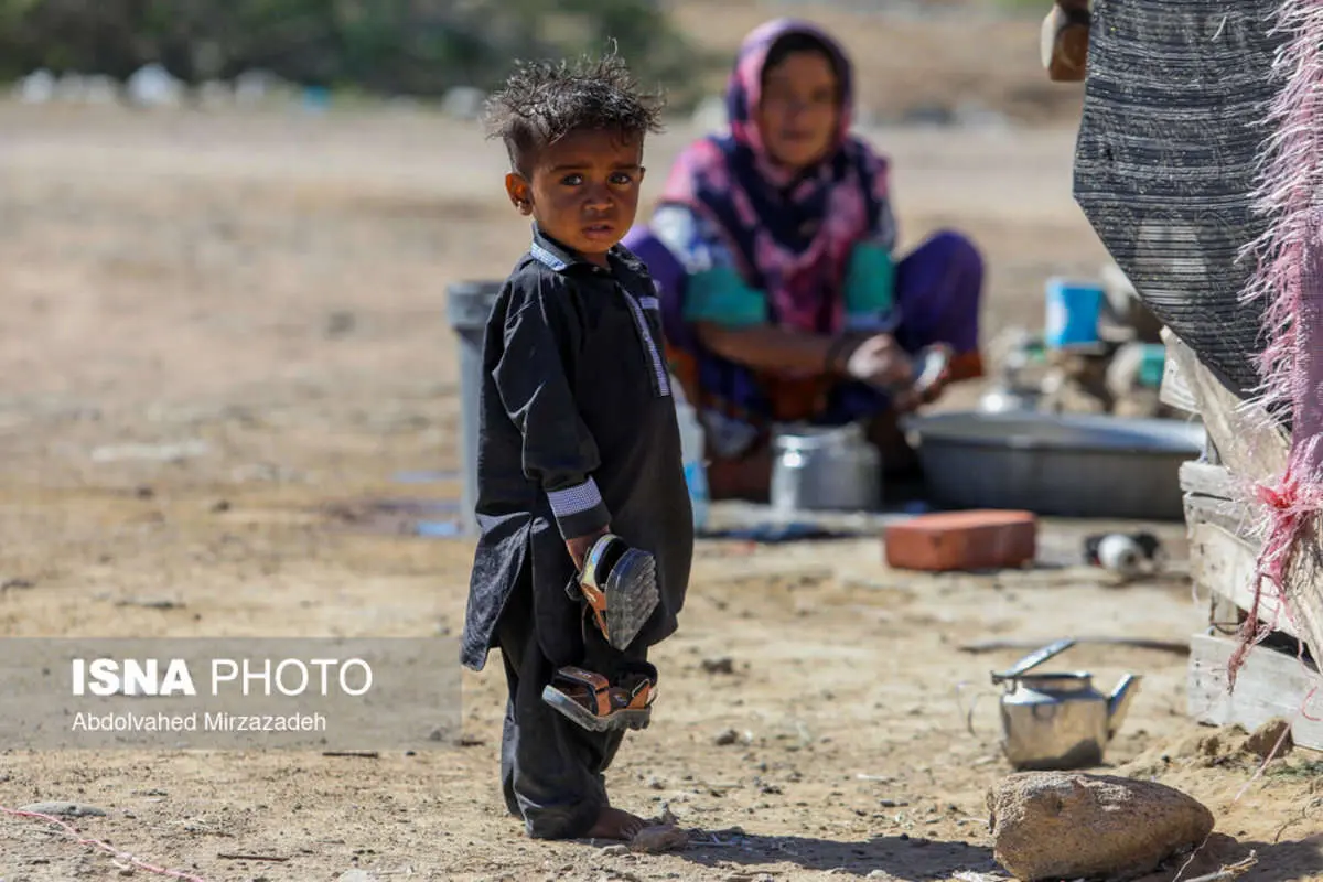 (تصاویر) ساکنان میرآباد چابهار شناسنامه ندارند