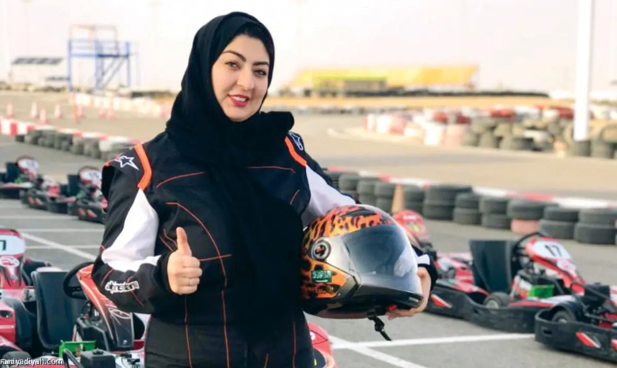 (ویدئو) اولین زن عربستانی فعال در اتوکراس