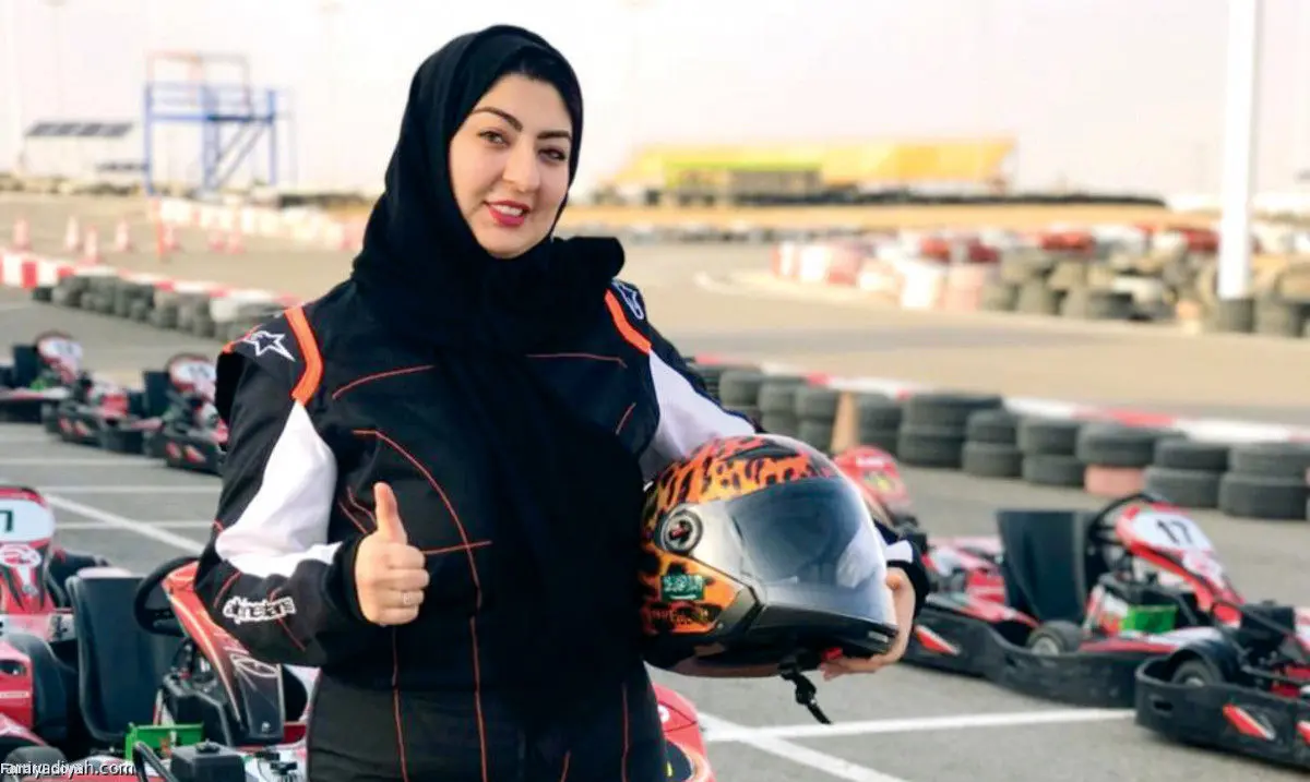 (ویدئو) اولین زن عربستانی فعال در اتوکراس