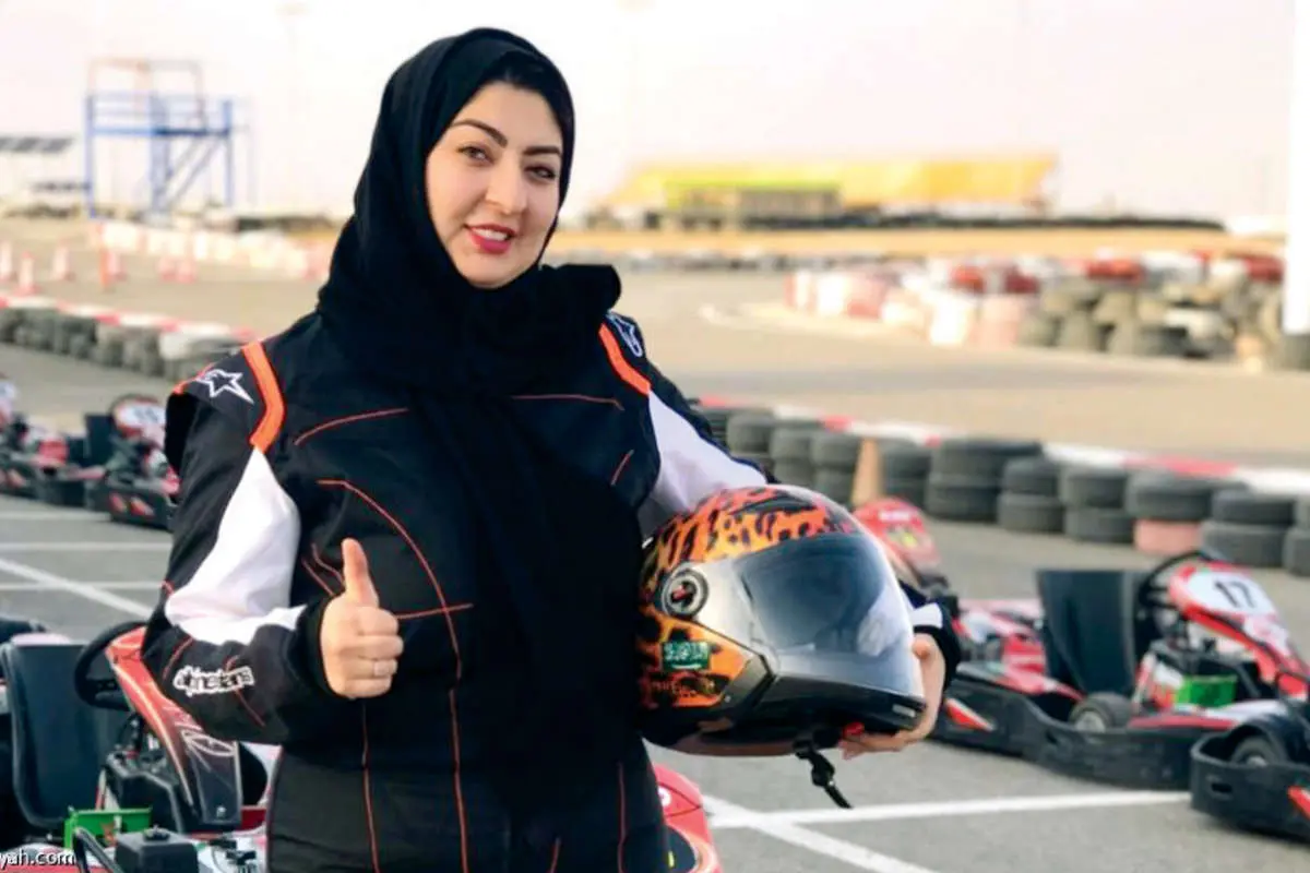 (ویدئو) اولین زن عربستانی فعال در اتوکراس