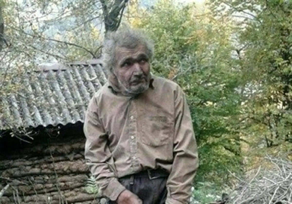 (ویدئو) مرد غار نشین فومنی درگذشت