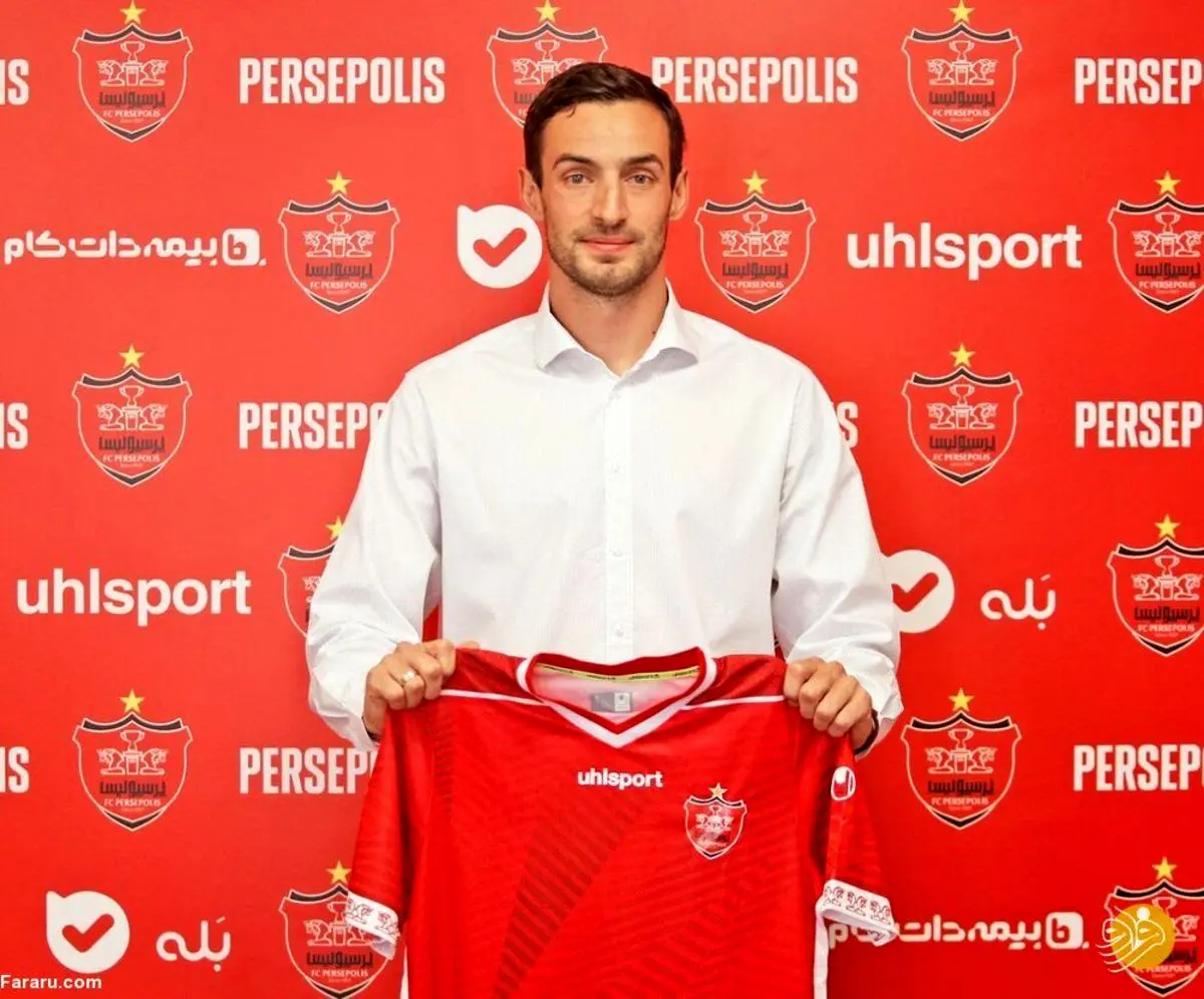 (عکس) گئورگی گولسیانی با پیراهن پرسپولیس