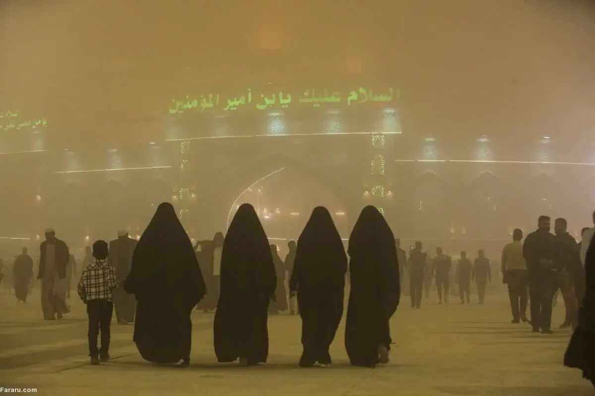 (ویدئو) عراقی‌ها از طوفان‌های شن و گرد و غبار خسته شده‌اند