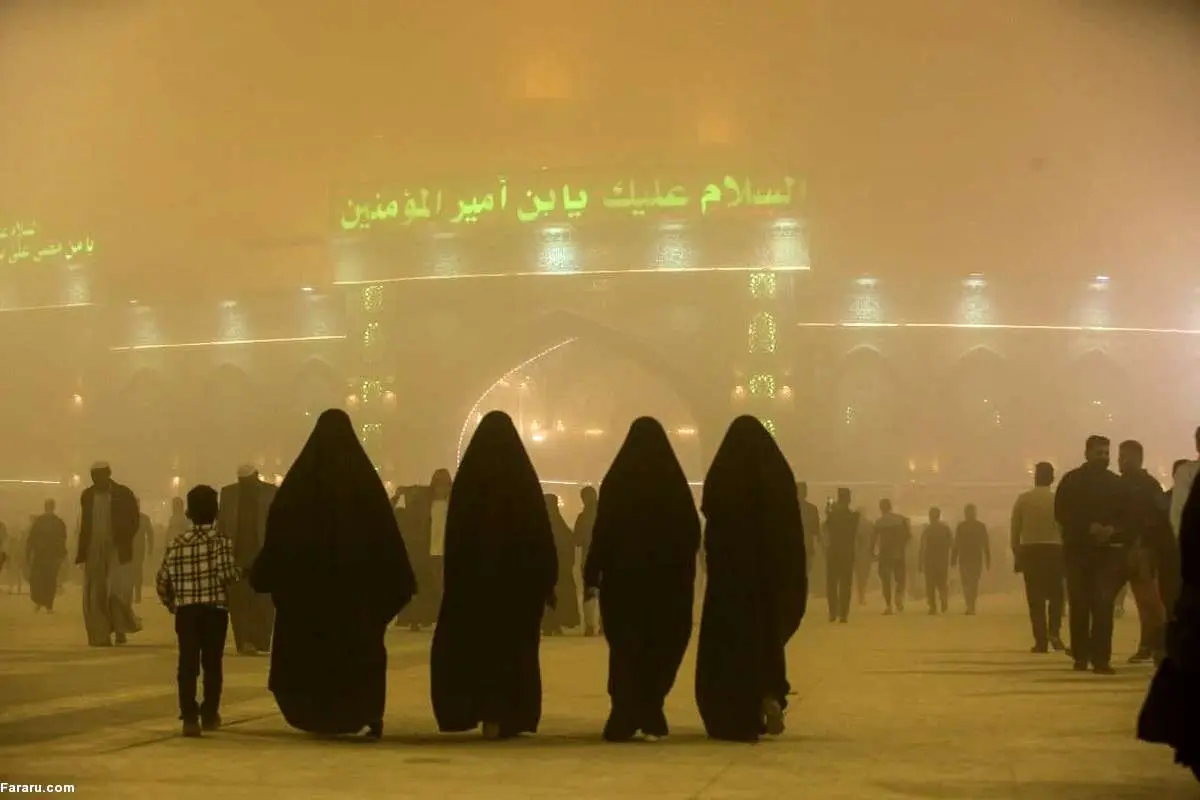 (ویدئو) عراقیها از طوفانهای شن و گرد و غبار خسته شدهاند