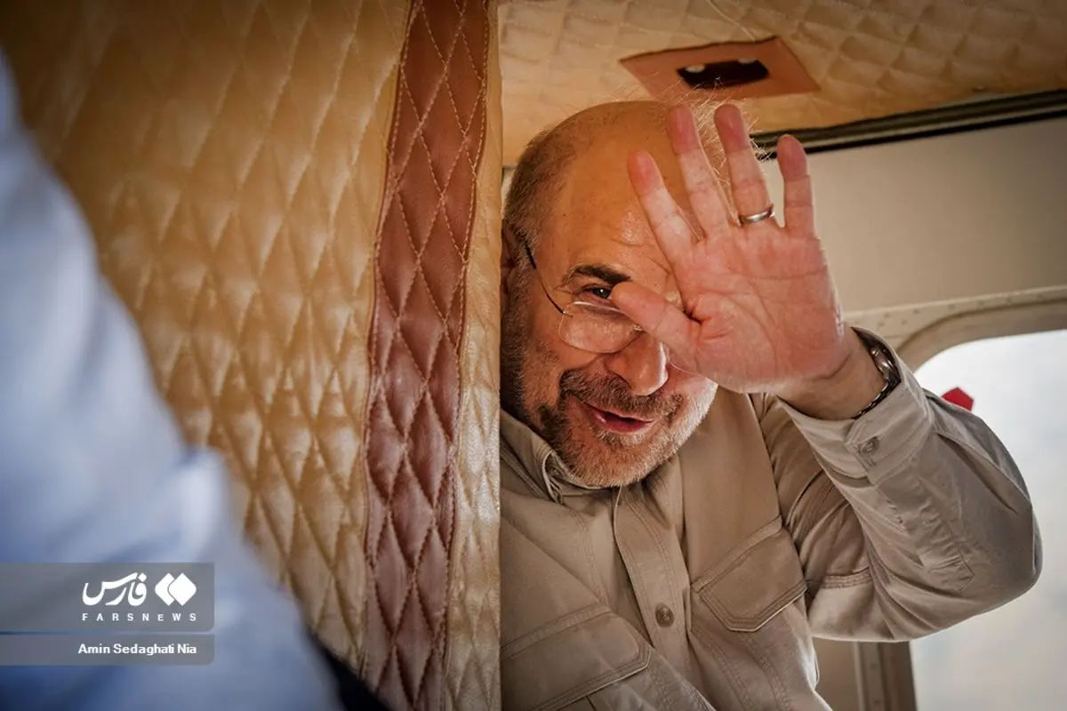 (تصاویر) حضور قالیباف در سد تنگ سرخ یاسوج