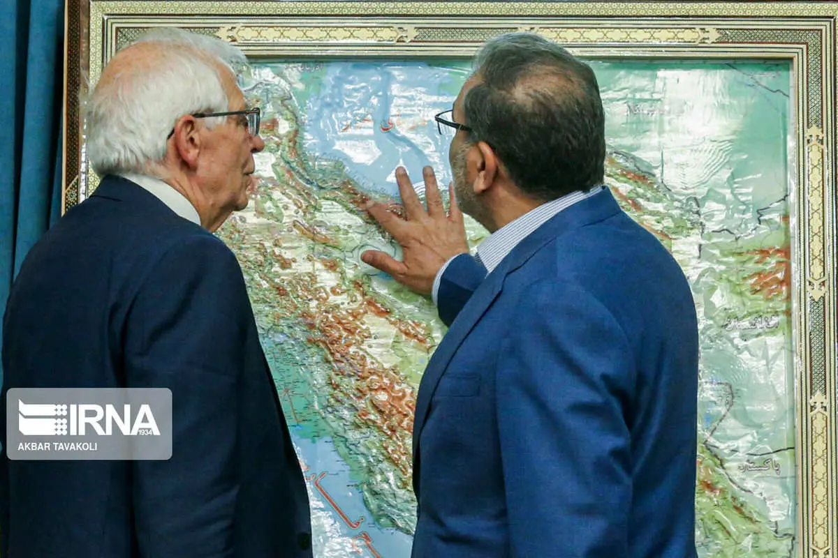 (تصاویر) دیدار جوزف بورل با علی شمخانی