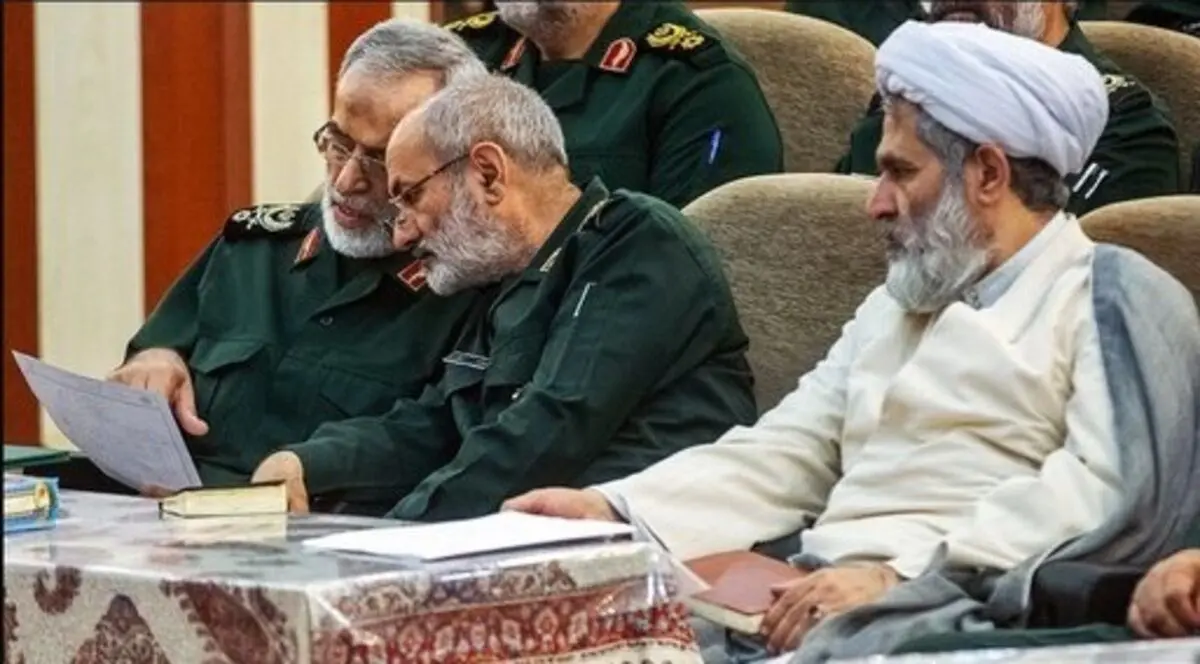 (ویدئو) معارفه سردار کاظمی و تکریم حسین طائب