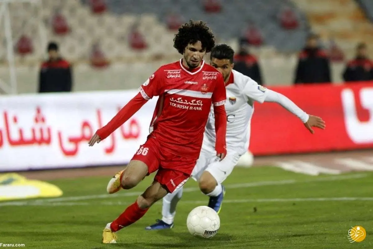 احتمال جدایی قرضی مدافع پرسپولیس