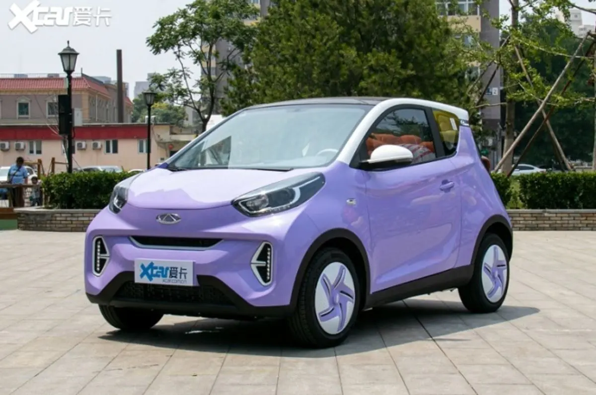 (تصاویر) هاچ بک برقی زیبای چری ویژه بانوان