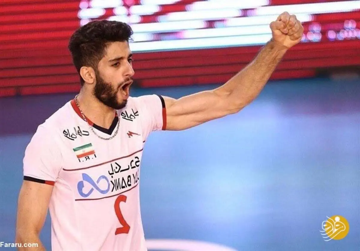 (عکس) توجه ویژه‌ی FIVB به حرکت استثنایی میلاد عبادی‌پور