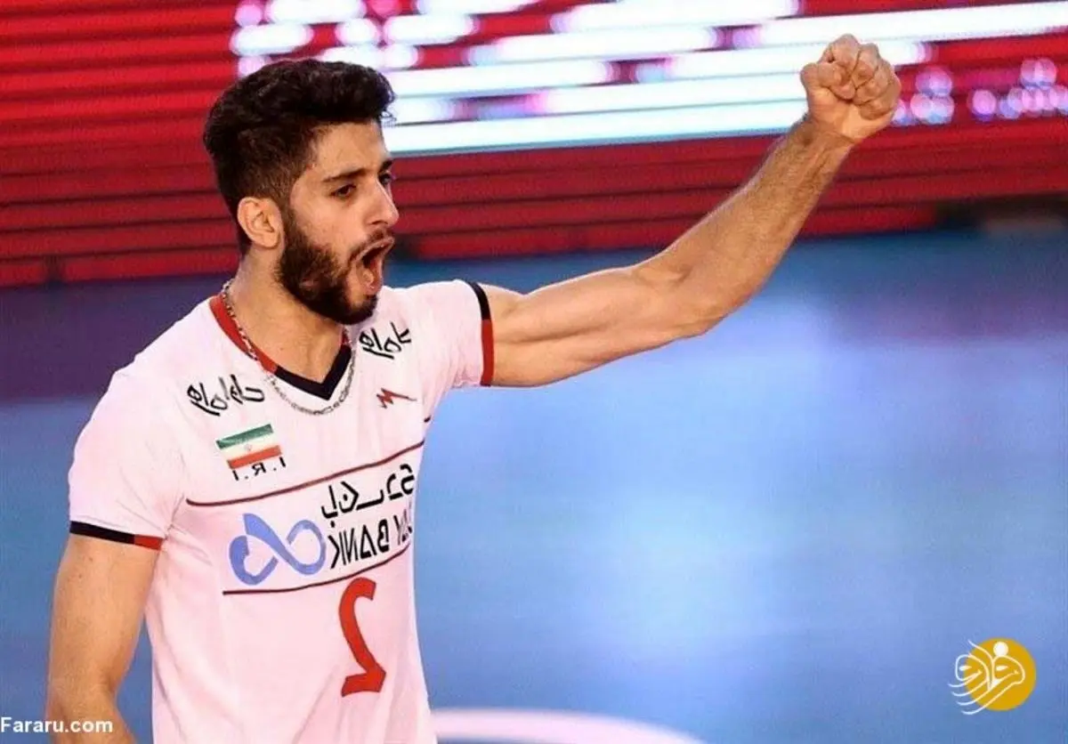 (عکس) توجه ویژه‌ی FIVB به حرکت استثنایی میلاد عبادی‌پور