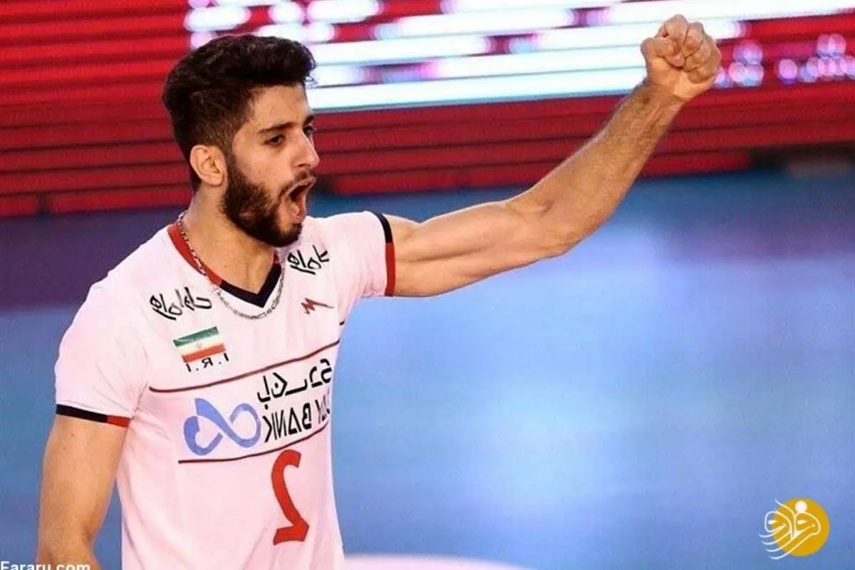 (عکس) توجه ویژهی FIVB به حرکت استثنایی میلاد عبادیپور