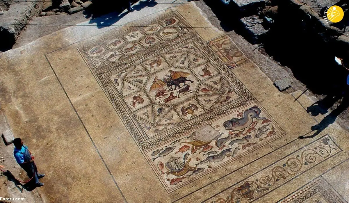 (ویدئو) موزاییک ۱۷۰۰ ساله