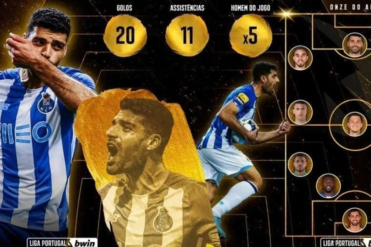 مهدی طارمی در تیم منتخب فصل لیگ برتر پرتغال
