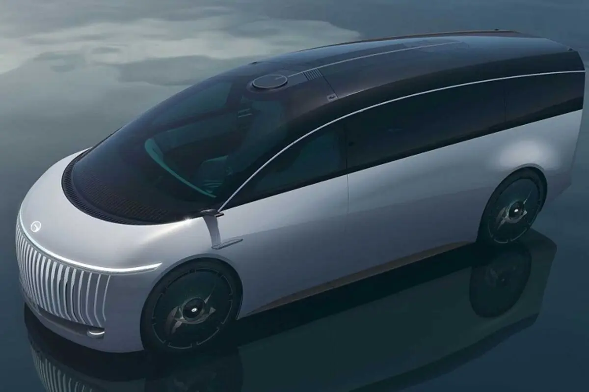 (تصاویر) مینی ون هیدروژنی GAC Space؛ مفهومی و لوکس!