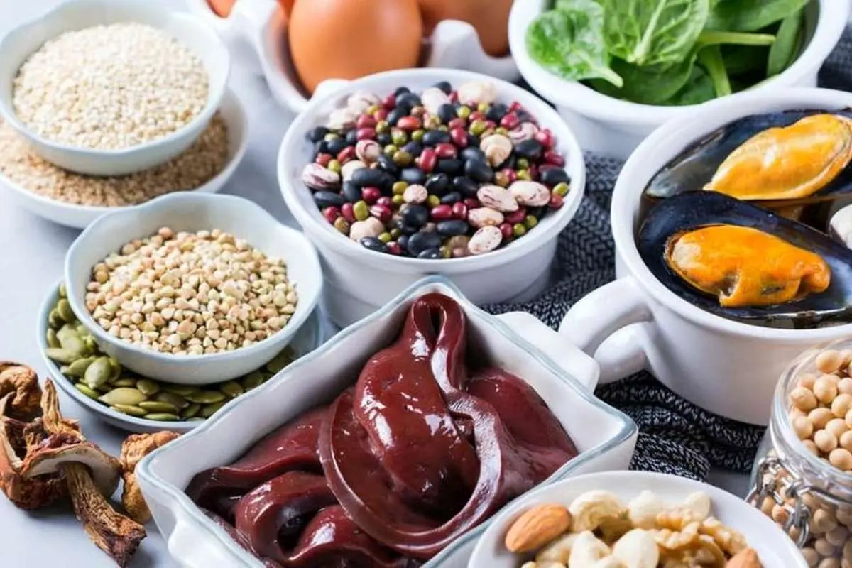چگونه بدون مکملها آهن دریافت کنیم؟
