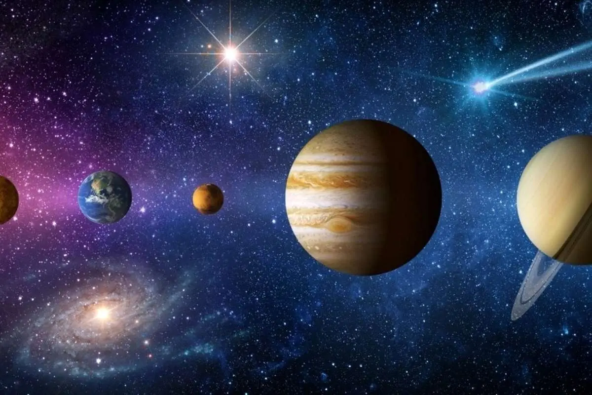 ویدیویی جذاب از سایز اجرام آسمانی