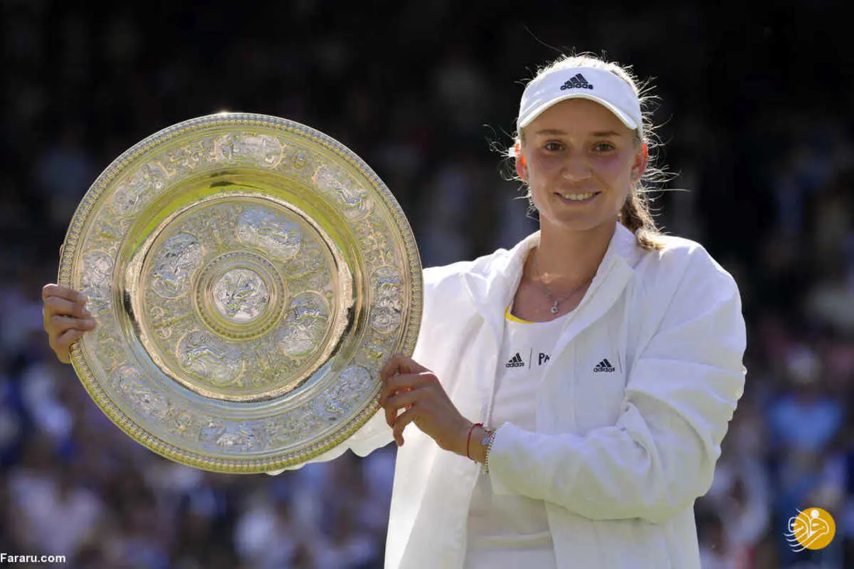 دختر قزاق قهرمان ویمبلدون شد