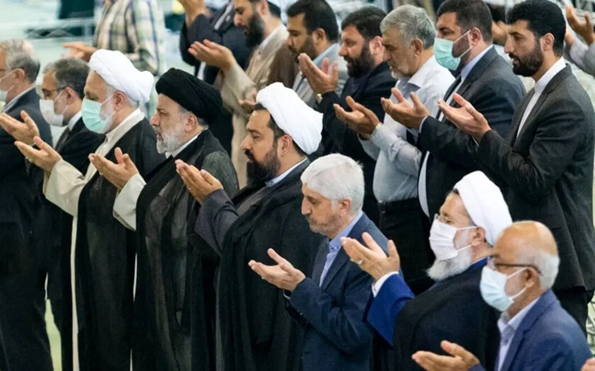 (تصاویر) چه شخصیت‌هایی در نماز عید قربان تهران شرکت کردند؟