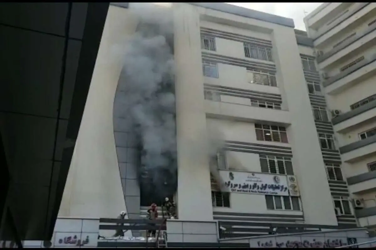 جزئیات حادثه بیمارستان حضرت رسول؛ اکثر بیماران دچار دودگرفتگی شدند