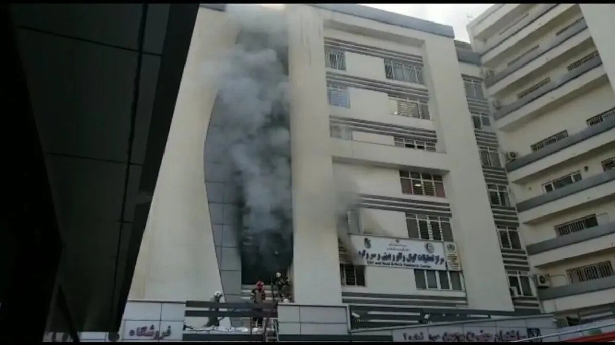 جزئیات حادثه بیمارستان حضرت رسول؛‌ اکثر بیماران دچار دودگرفتگی شدند