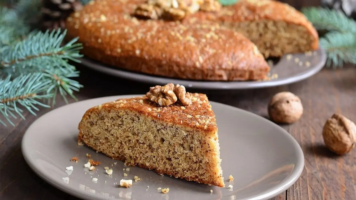 طرز تهیه کیک ارده و گردو، یک عصرانه مقوی