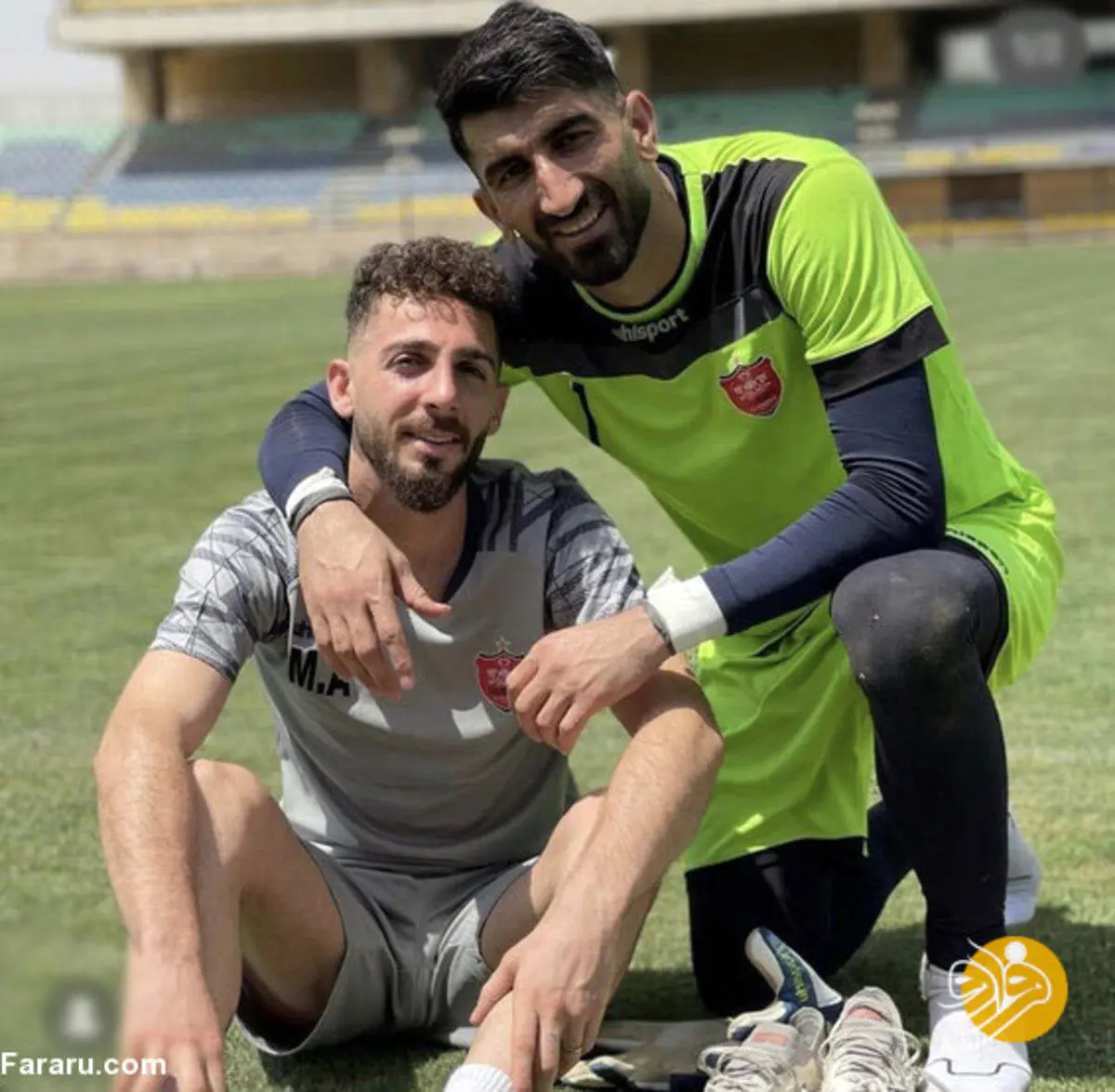 (عکس) عمل جراحی بینی عبدی، سوژه‌ی جدید پرسپولیسی‌ها