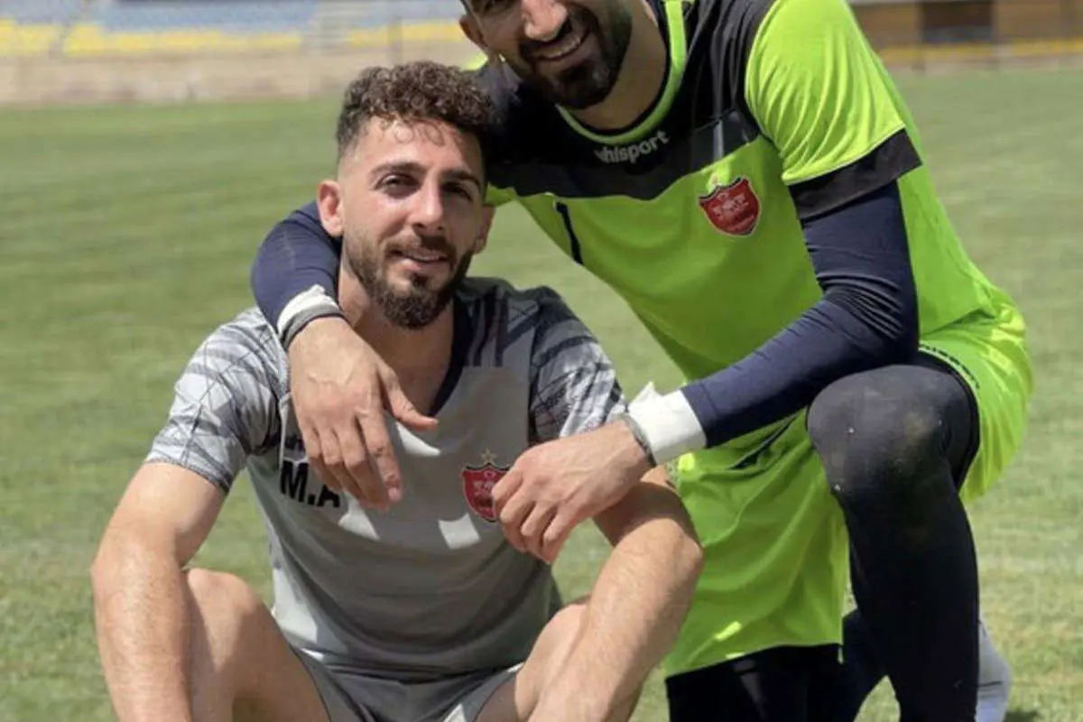 (عکس) عمل جراحی بینی عبدی، سوژهی جدید پرسپولیسیها