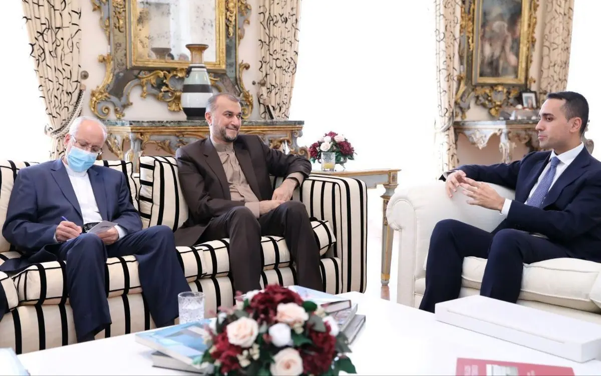 دیدار امیرعبداللهیان با وزیر خارجه ایتالیا
