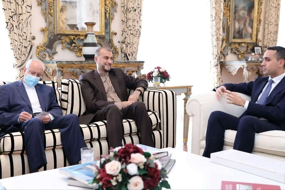 دیدار امیرعبداللهیان با وزیر خارجه ایتالیا