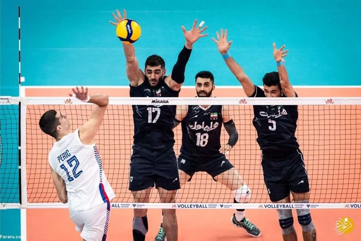 روز و ساعت بازی والیبال ایران - لهستان در یکچهارم نهایی لیگ ملتها