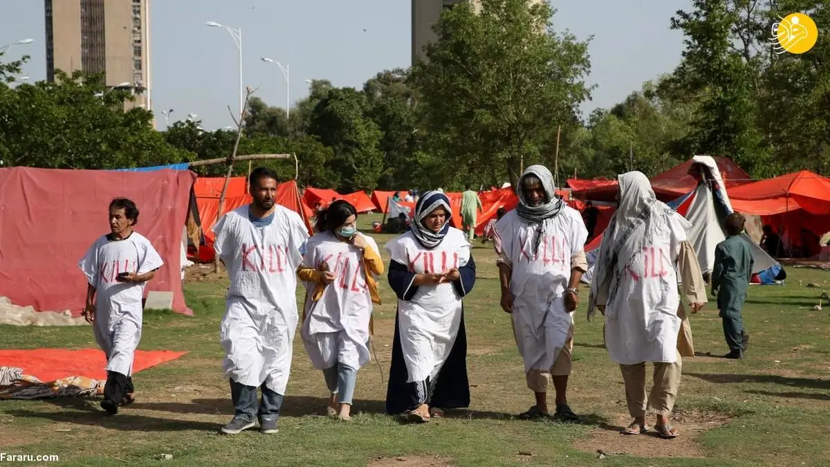 (تصاویر) پناهجویان افغان در آرزوی مرگ!