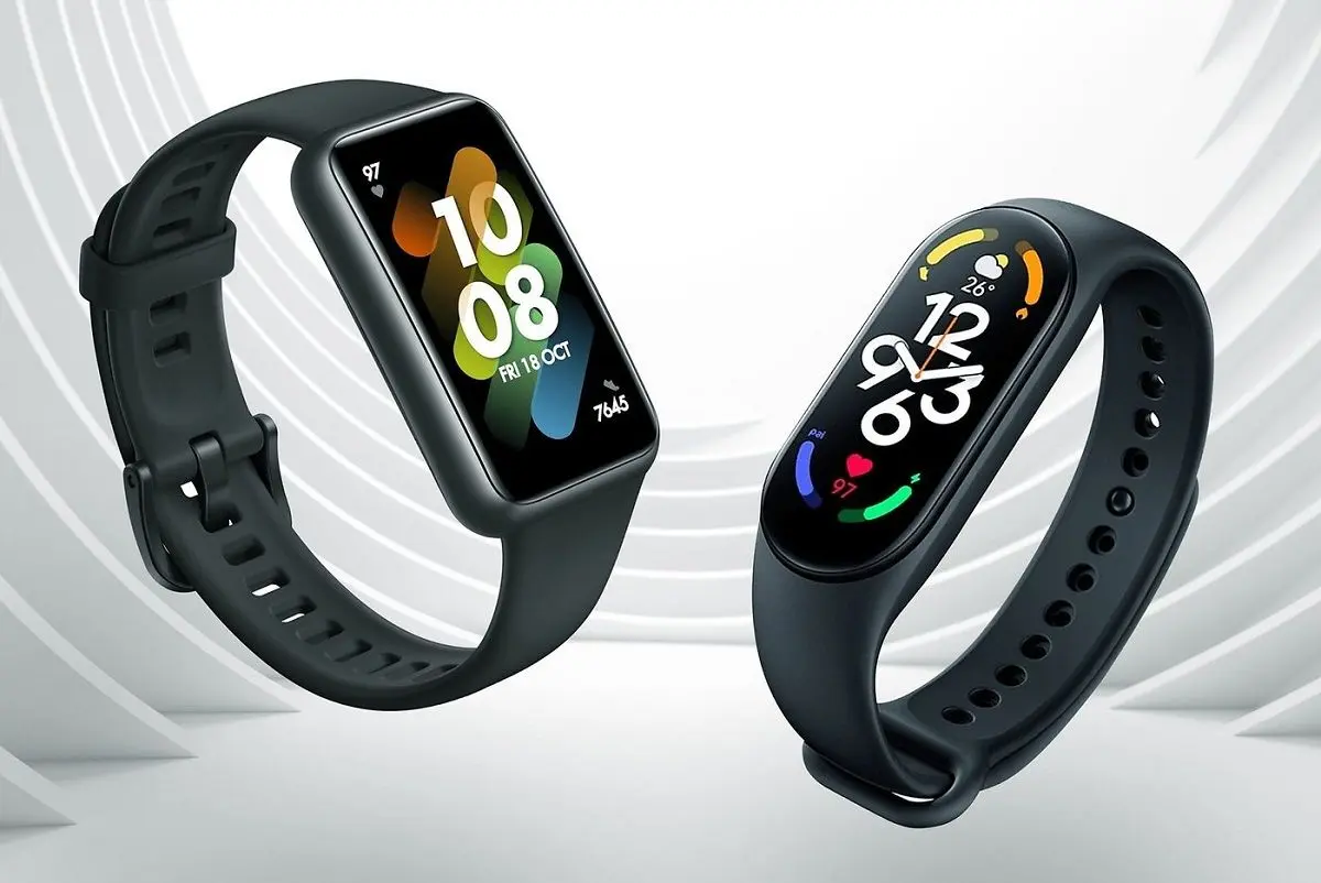 مقایسه شیائومی می‌بند ۷ با هواوی بند ۷