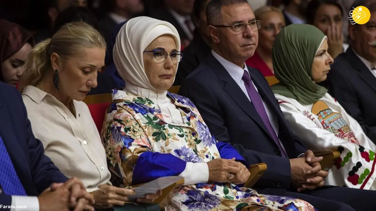 (عکس) همسر اردوغان در کنسرت صلح