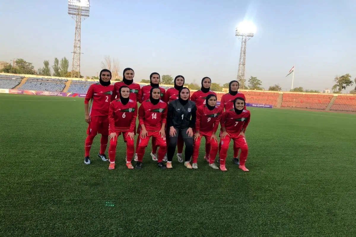 نایب قهرمانی زنان فوتبالیست ایران در مسابقات کافا