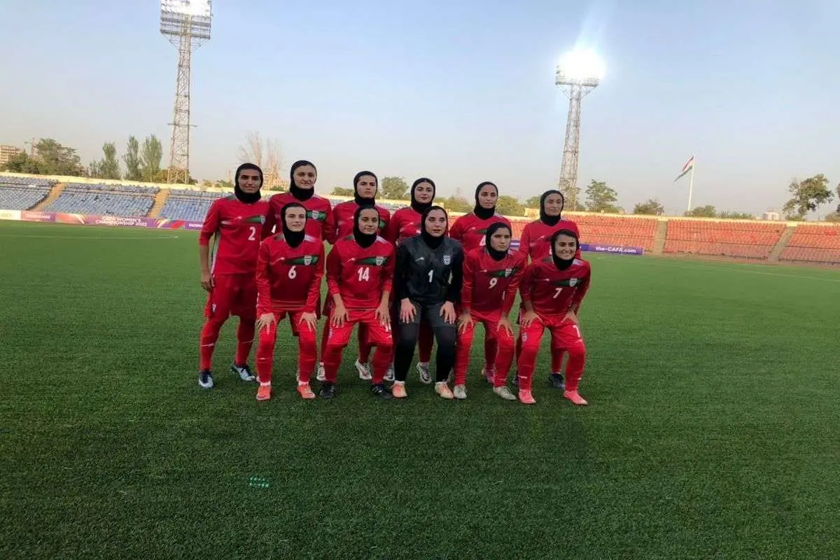 نایب قهرمانی زنان فوتبالیست ایران در مسابقات کافا
