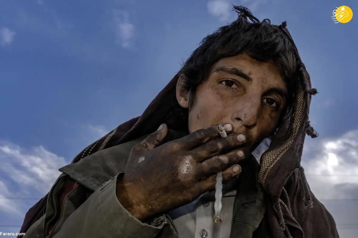(تصاویر) معتادان متجاهر افغانستان بی سر و صدا به سمت مرگ گام برمی‌دارند