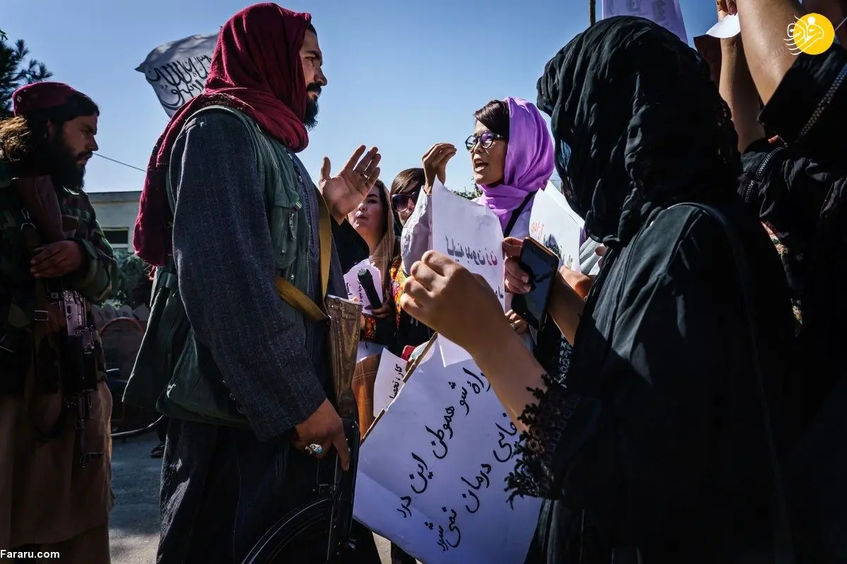 (ویدئو) زنان اندرابی نسل‌کشی طالبان را محکوم کردند