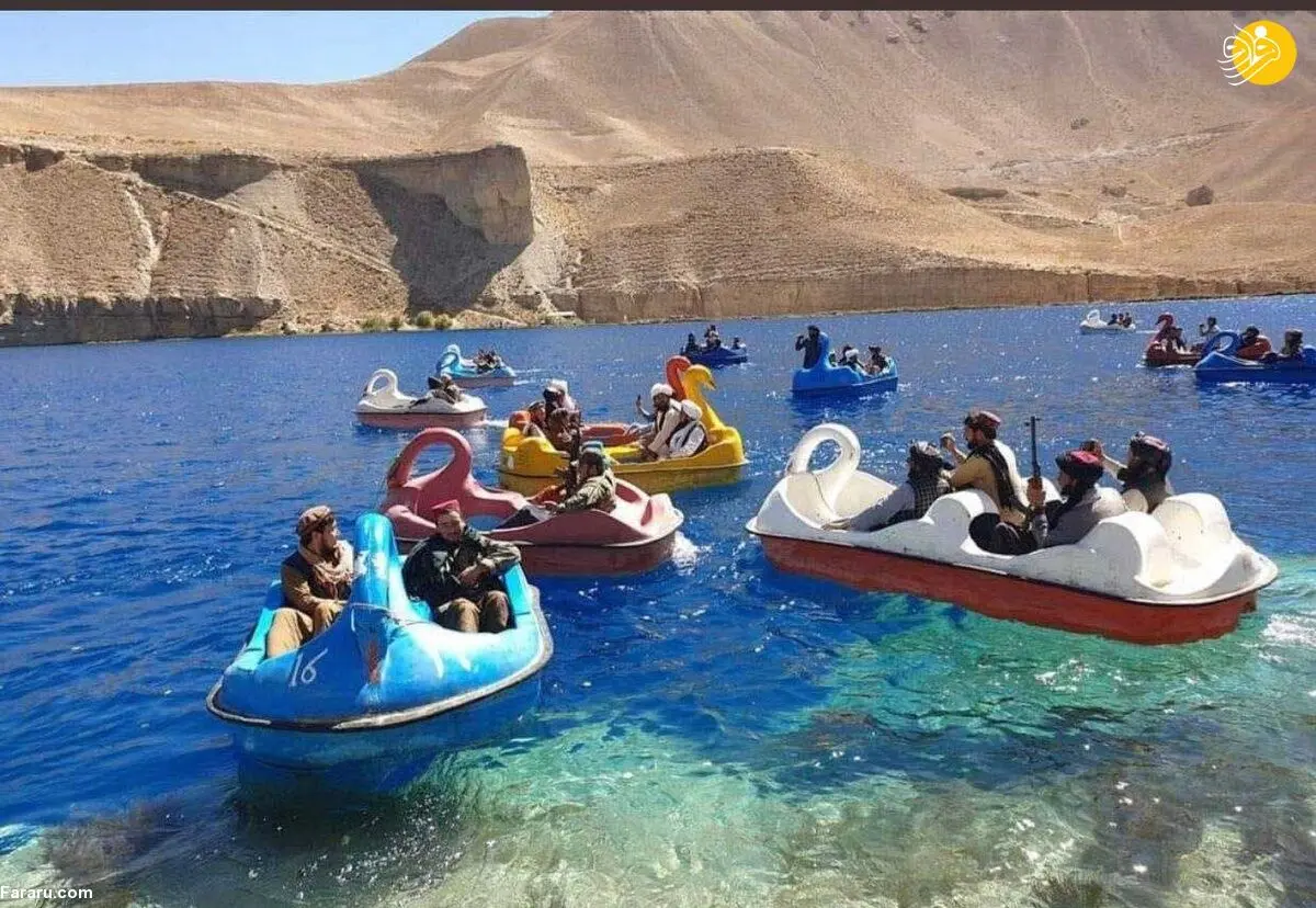 (ویدئو) لذت گردشگران افغان در دریاچه بند امیر