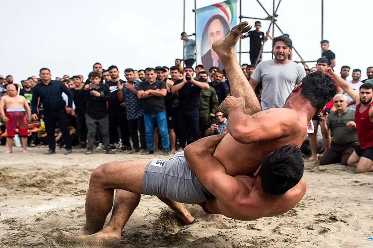 (تصاویر) کشتی لوچو در مازندران