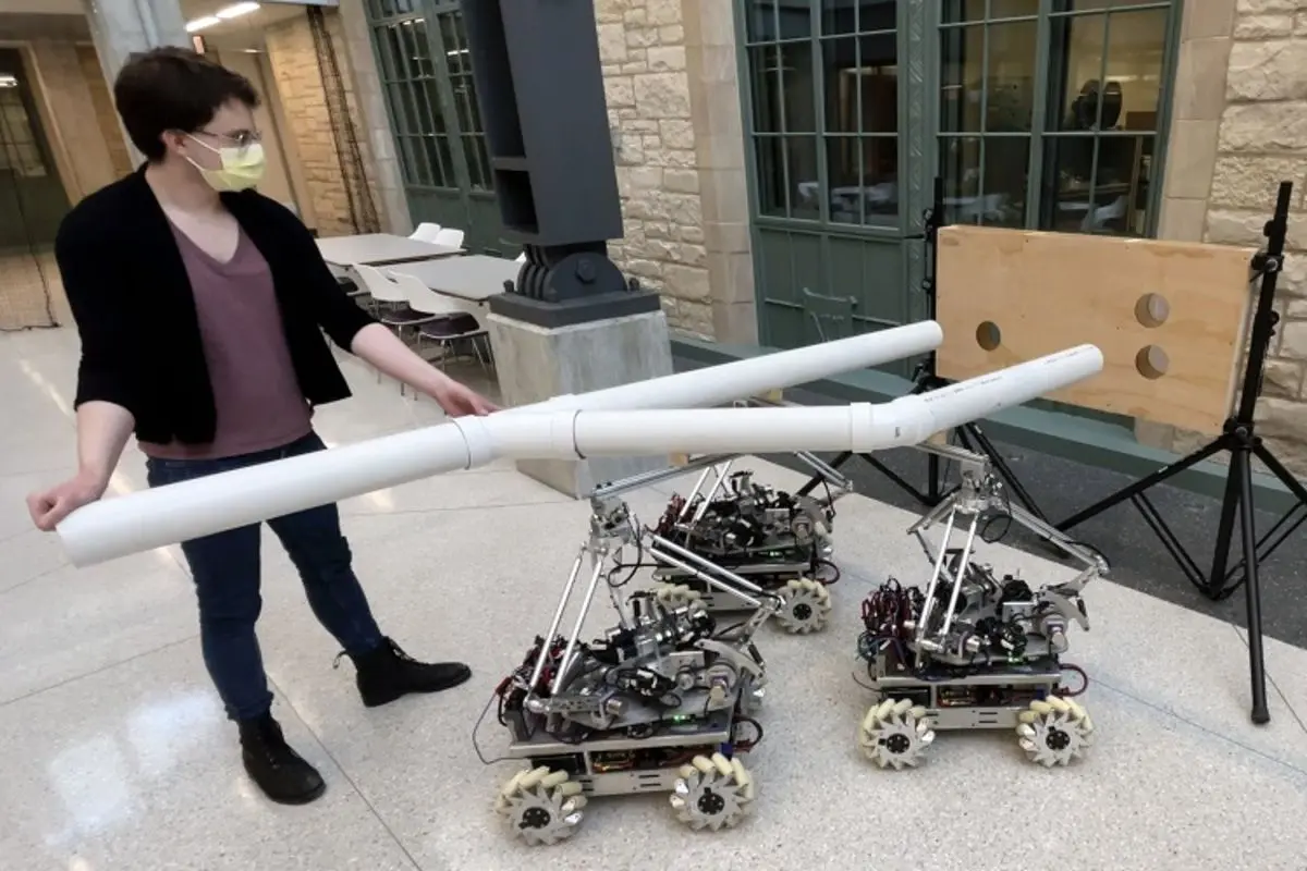 (ویدئو) ربات‌های جدید برای حمل اجسام سنگین