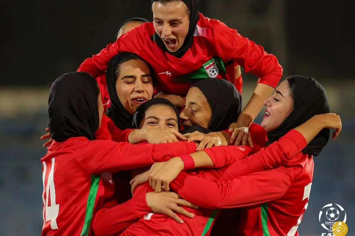 گزارش تصویری بازی تیم ملی فوتبال زنان ایران برابر تاجیکستان