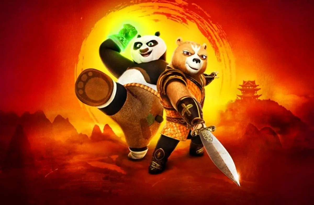 «پاندای کونگ‌فوکار؛ شوالیۀ اژدها»؛ همراهی پاندای چینی و خرس انگلیسی