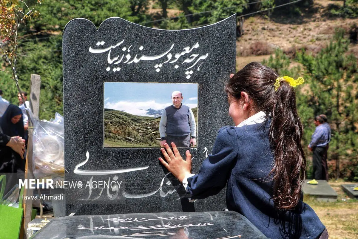 (تصاویر) عید مردگان آیین سنتی مازندران