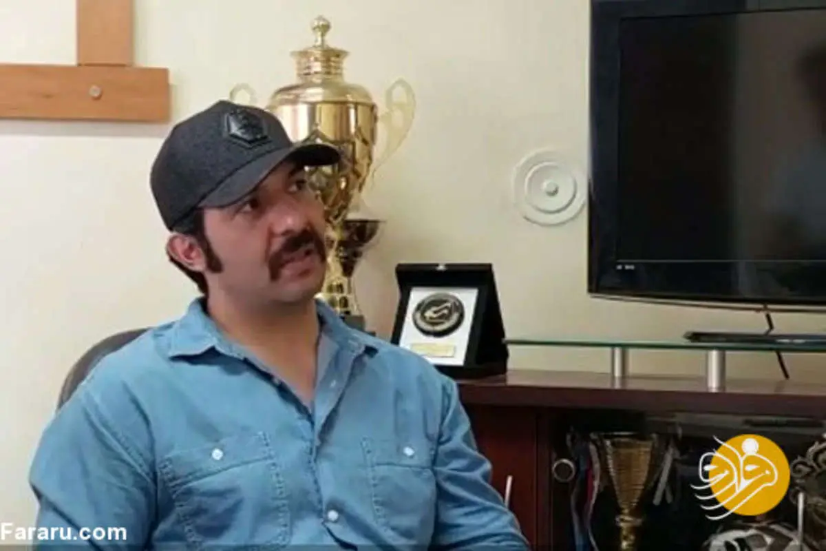 (ویدئو) ماجرای تصادف عبدالله روا با موتور!