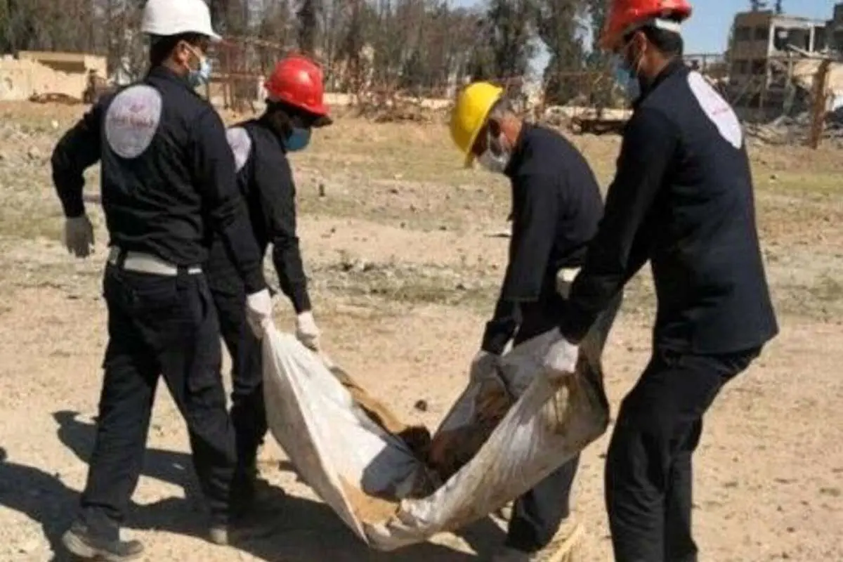 کشف گور دسته جمعی قربانیان داعش در شمال سوریه