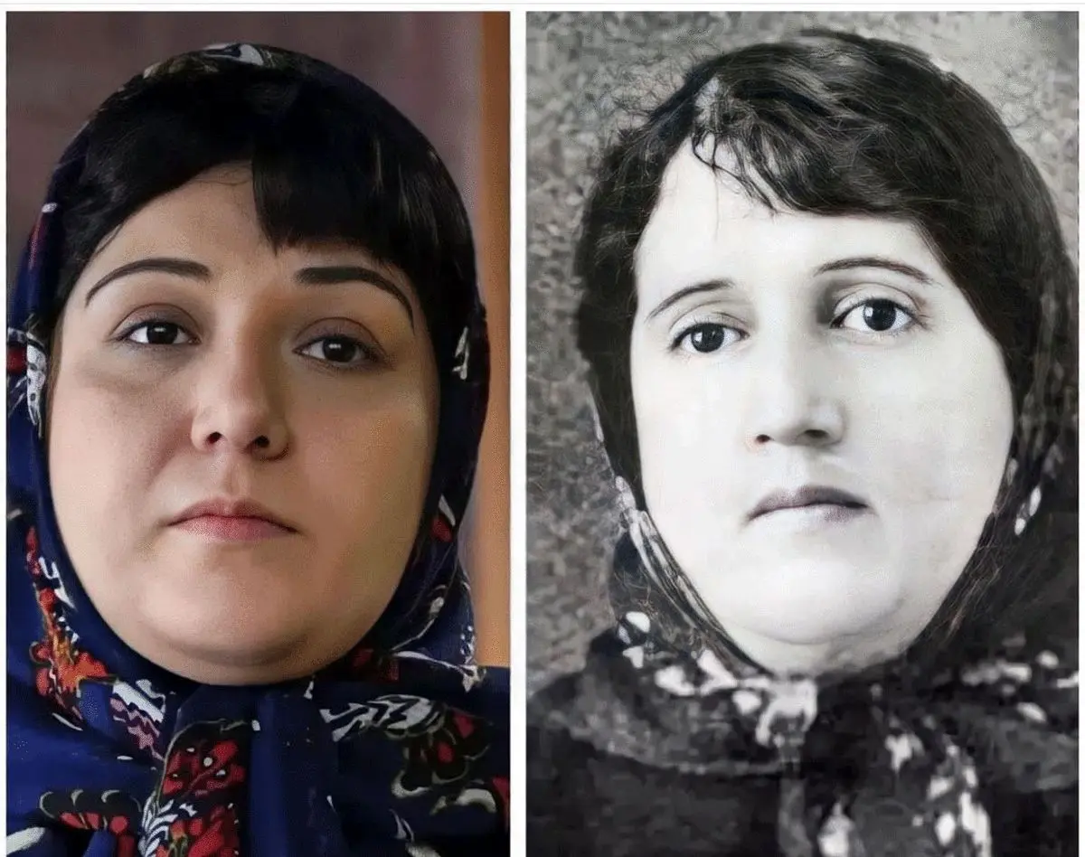 (ویدئو) باران کوثری با گریم پروین اعتصامی، در سریال «شبکه مخفی زنان»