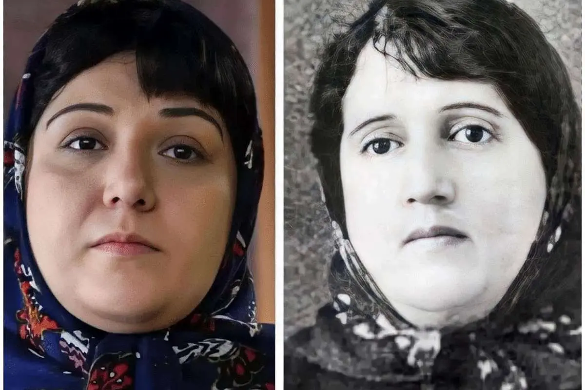 (ویدئو) باران کوثری با گریم پروین اعتصامی، در سریال «شبکه مخفی زنان»