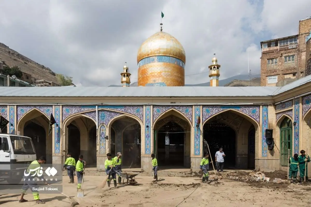 (تصاویر) سومین روز امدادرسانی به سیلزدگان امامزاده داوود