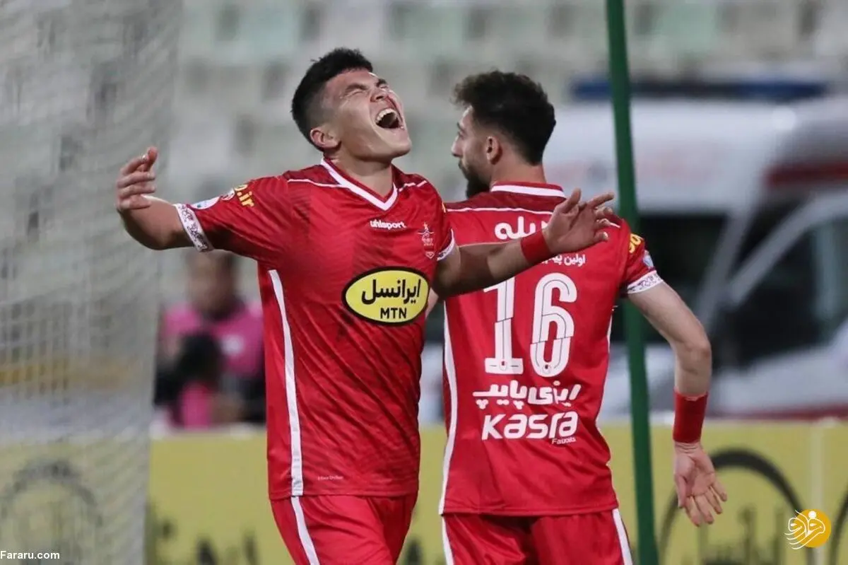 شوکه شدن از حرکت عجیب بازیکن پرسپولیس
